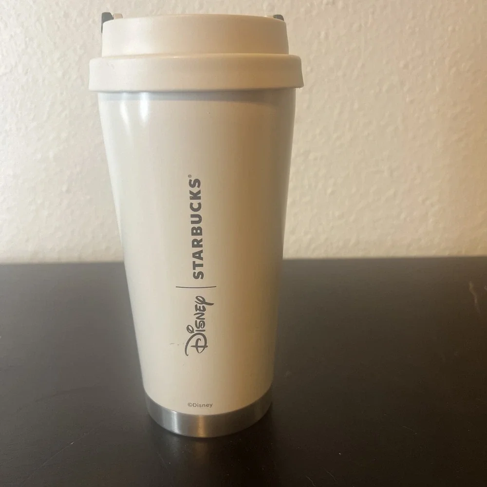 Starbucks Disney Mickey & Minnie SS Tumbler 'Love at First‎ Sip' 16oz 2023 Rare
